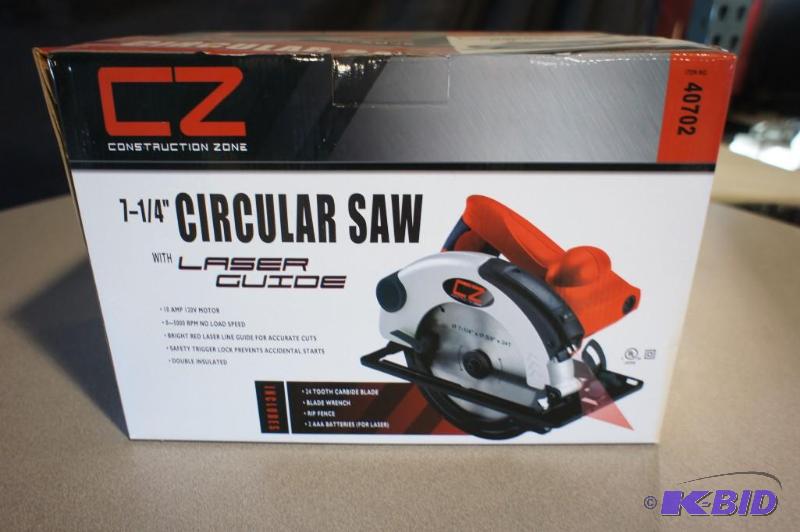 New Construction Zone 7 14&quot Circular Sa...