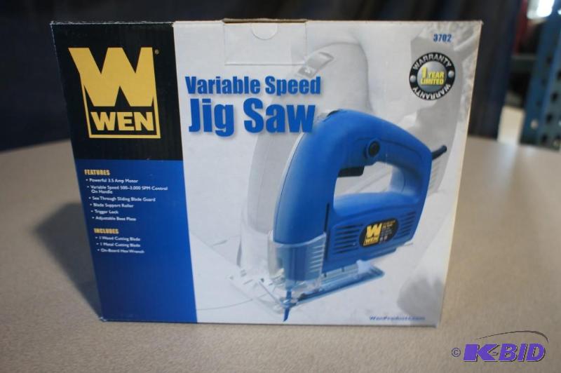 New Wen Variable Speed Jig Saw - Tested and w...
