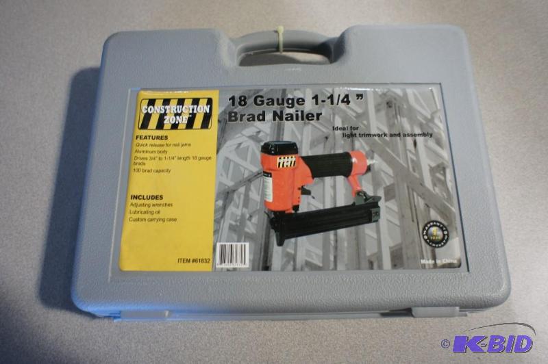 New Construction Zone 18 guage&nbspBrad Nail...