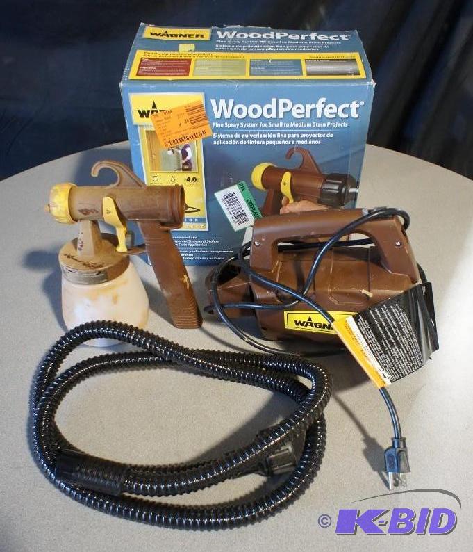 Wagner Wood Perfect Stainer - Tested  Works ...