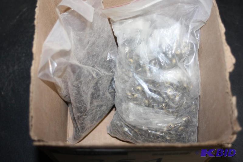 lot 354 image: Box Lot of Miscellaneous Short Screws.