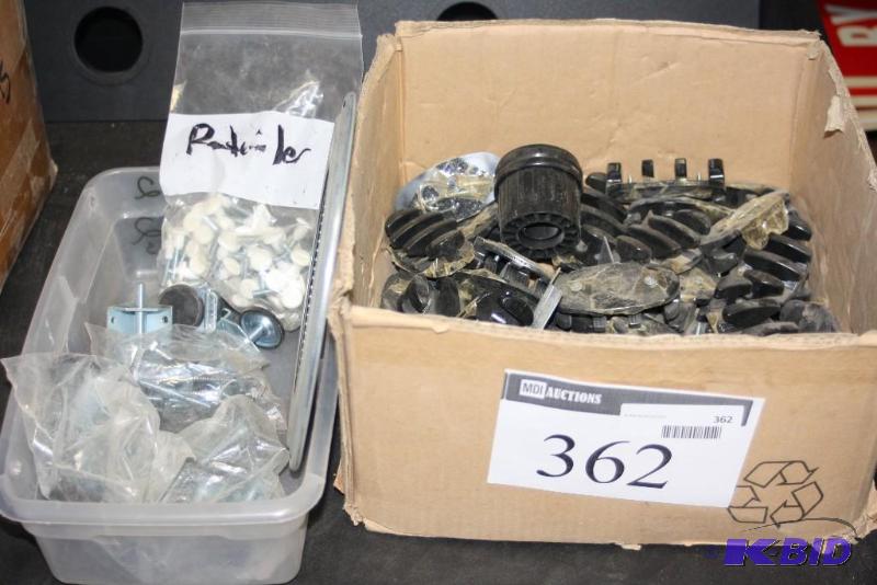 lot 362 image: Box Lot of Miscellaneous Hardware.