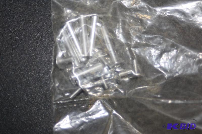 lot 372 image: Container Lot of (2) Including Miscellaneous Hardware Metal Inserts Plastic Plugs.