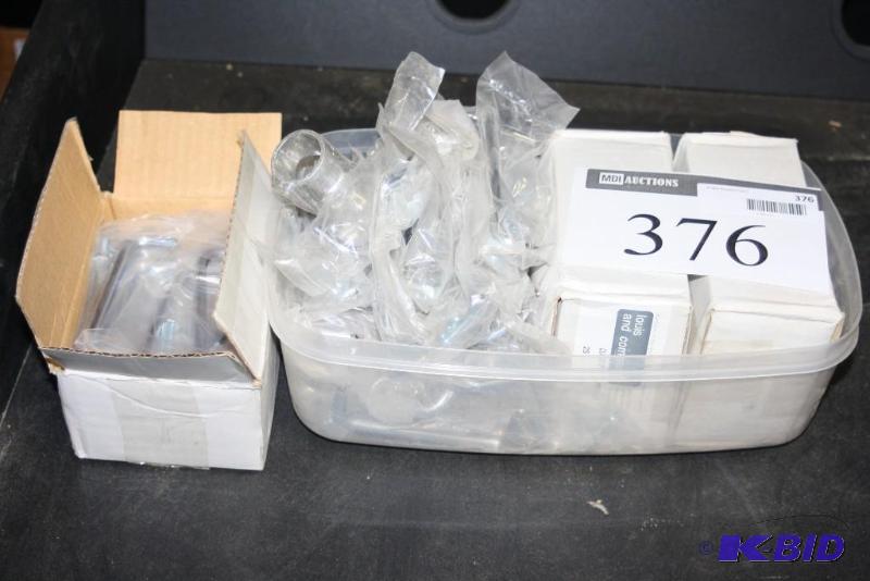 lot 376 image: Box Lot of Louis & Company Wire Pull Polished Steel U-Shaped.