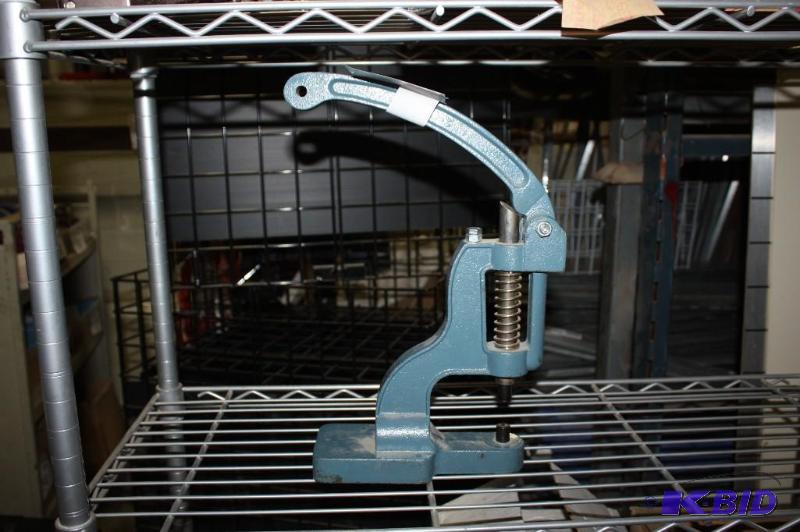 lot 393 image: Miscellaneous Hand-PunchRivet Driver.