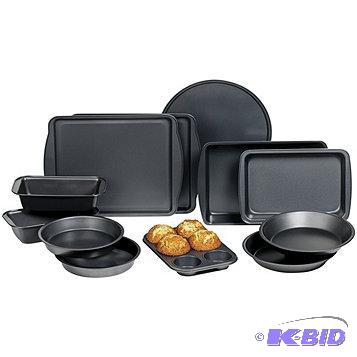 lot 12 image: New&nbspalcove 10-Pc.&nbspNonstick Metal Ba...