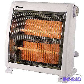 lot 17 image: New Optimus Infrared Quartz Radiant Heater MS...