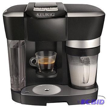 lot 21 image: New Keurig Rivo Espresso Cappuccino Latte Sys...