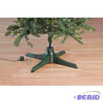 lot 34 image: New alcove Musical Revolving Tree Stand MSRP&...