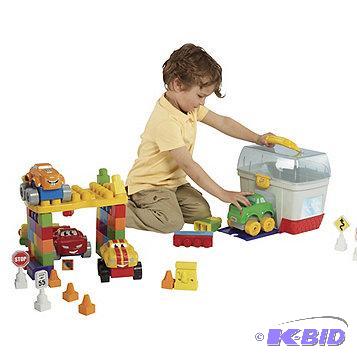 lot 38 image: New Auto Shellz 50-Pc. Building Set with Case...