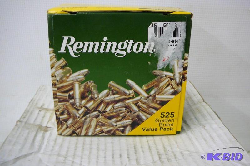 lot 36 image: Remington 525 golden Bullet Value Pack 22 lon...