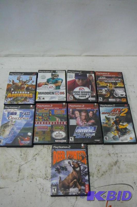 lot 55 image: Lot of Play Station 11 Games 9 count...