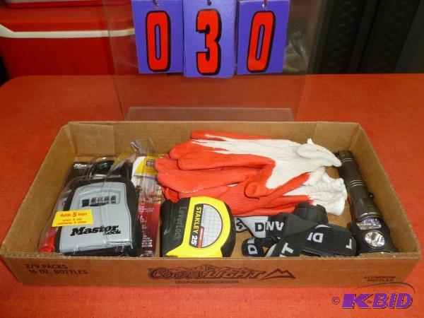 Flat of new and used items. As shown. Terms. ...