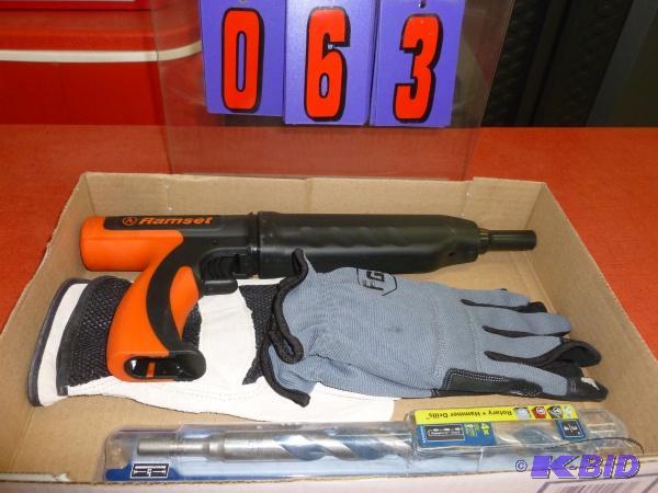 Ramset power nailer with bosch 34&quot hamm...