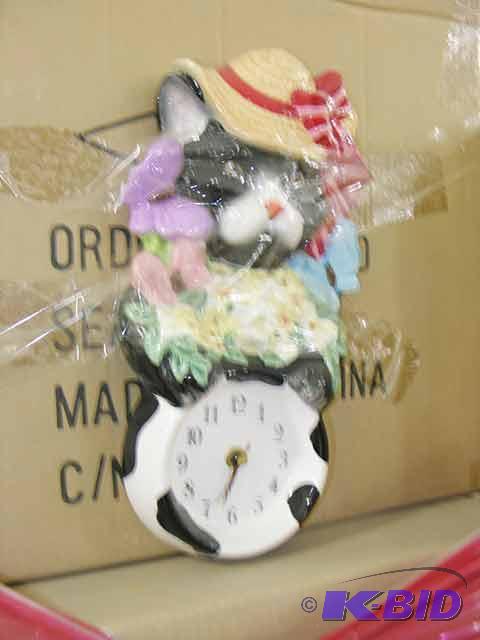 Kitten clocks