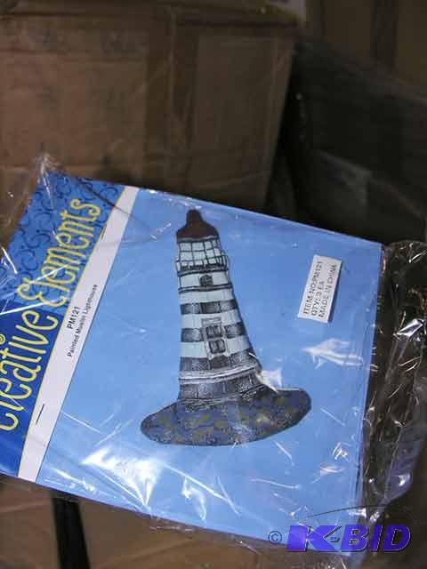 Painted Muslin Lighthouse