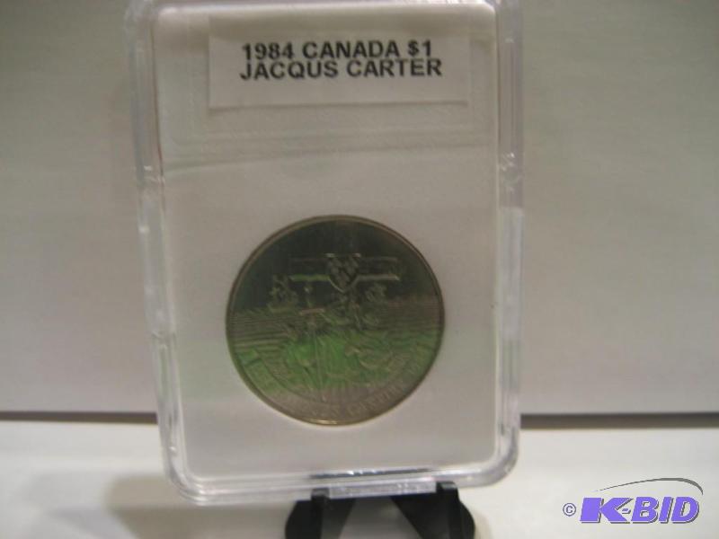 lot 4 image: 1984 Canada $1 coin