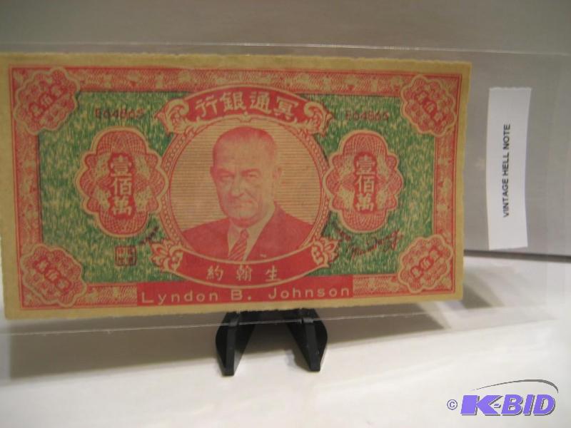lot 42 image: VINTAGE HELL NOTE