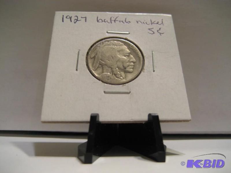 lot 48 image: 1927 BUFFALO NICKEL