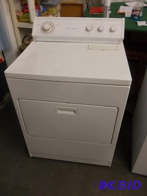 lot 2 image: Whirlpool Ultimate Care II Electric Dryer Hea...