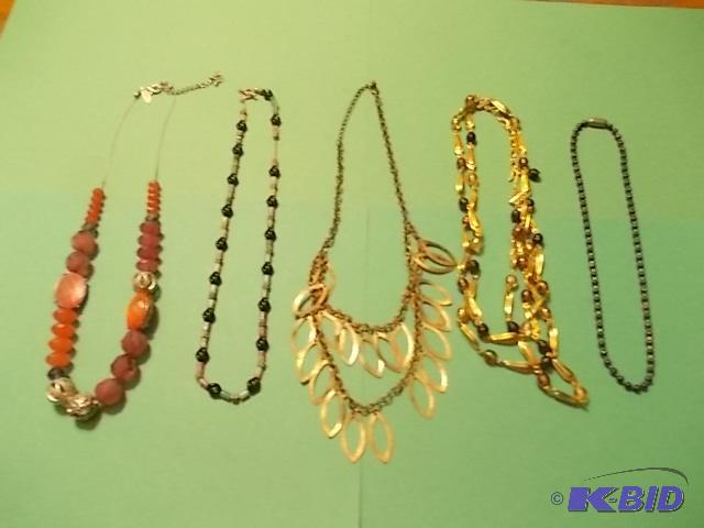 5- Necklaces...