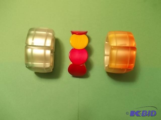3-Large Stretch Bracelets...