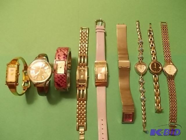 Lot Of 9 Ladies&nbspWatches (1-Citizen, 1-Le...