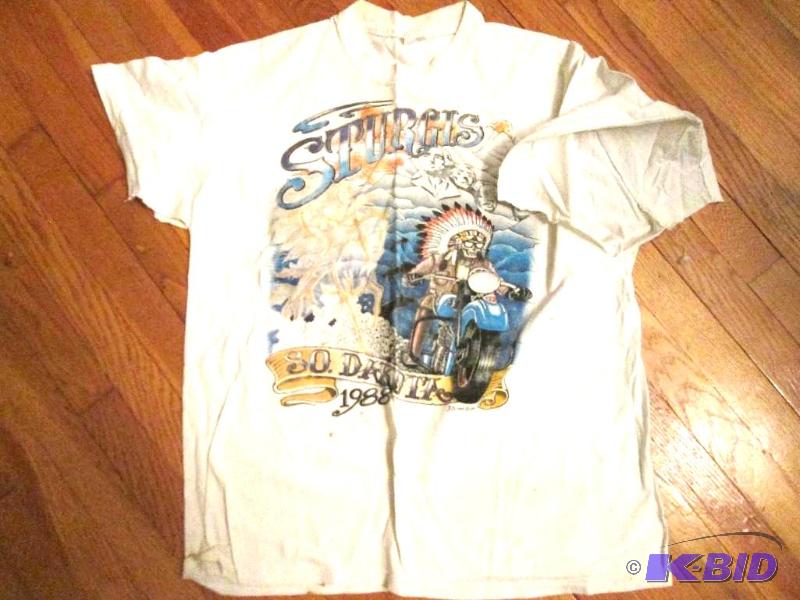 1988 Sturgis T-shirt size XL, vented arms...