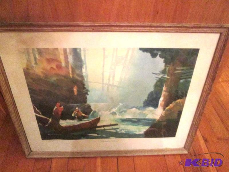 Paradise Brook framed print 23 x 18...