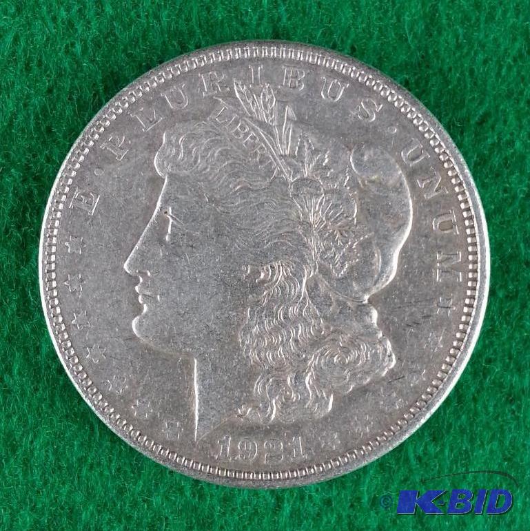 1921 P Morgan Silver Dollar - A nice looking ...
