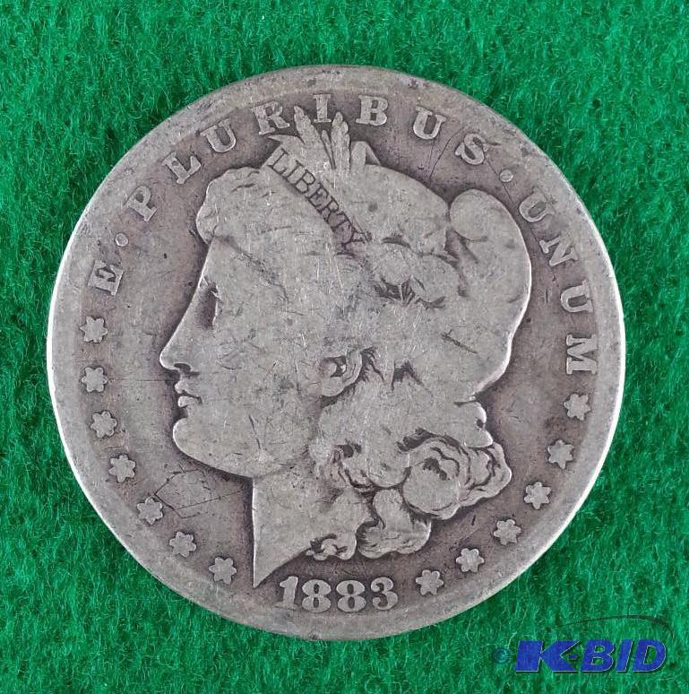 1883 S Morgan Silver Dollar - Minted in San F...