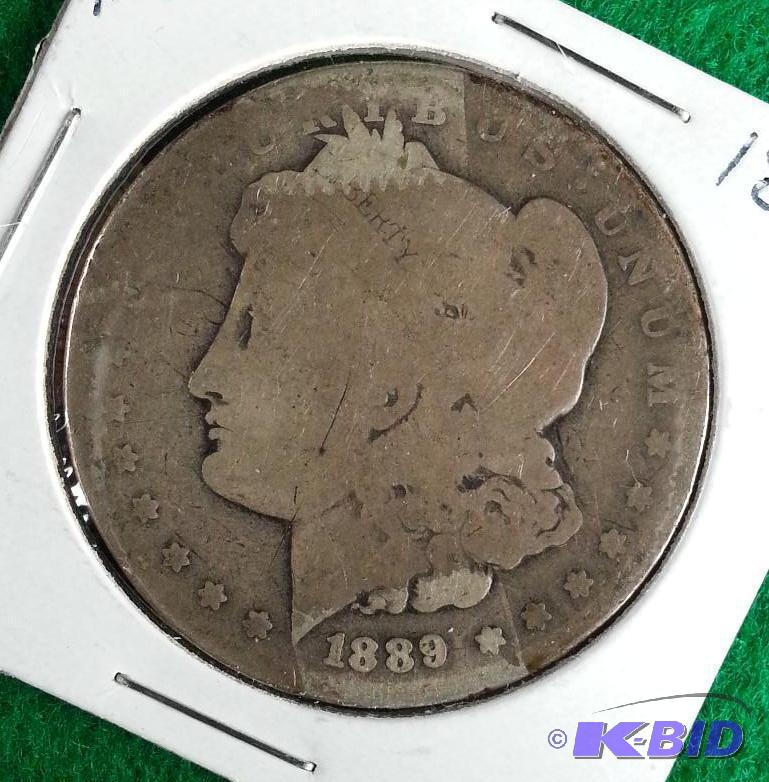 1889 O Morgan Silver Dollar - Minted in New O...