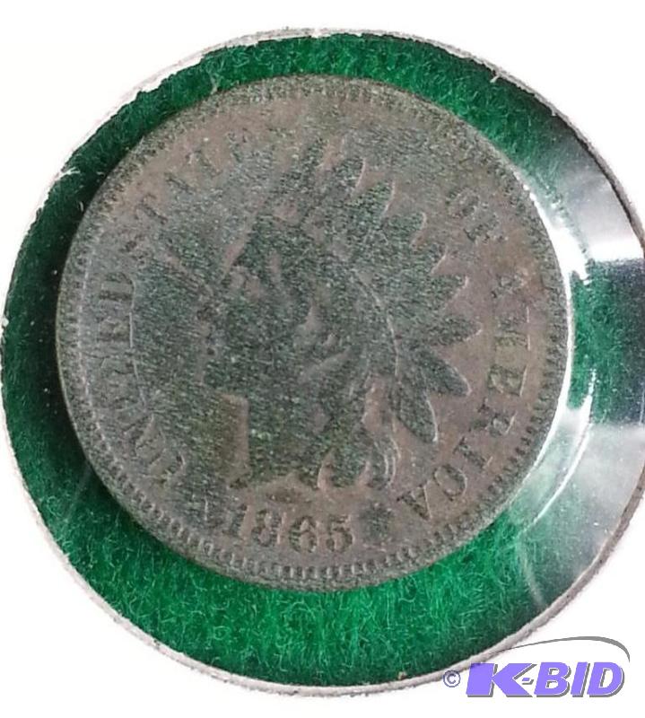 1865 Indian Head Cent - Nice Details Check o...