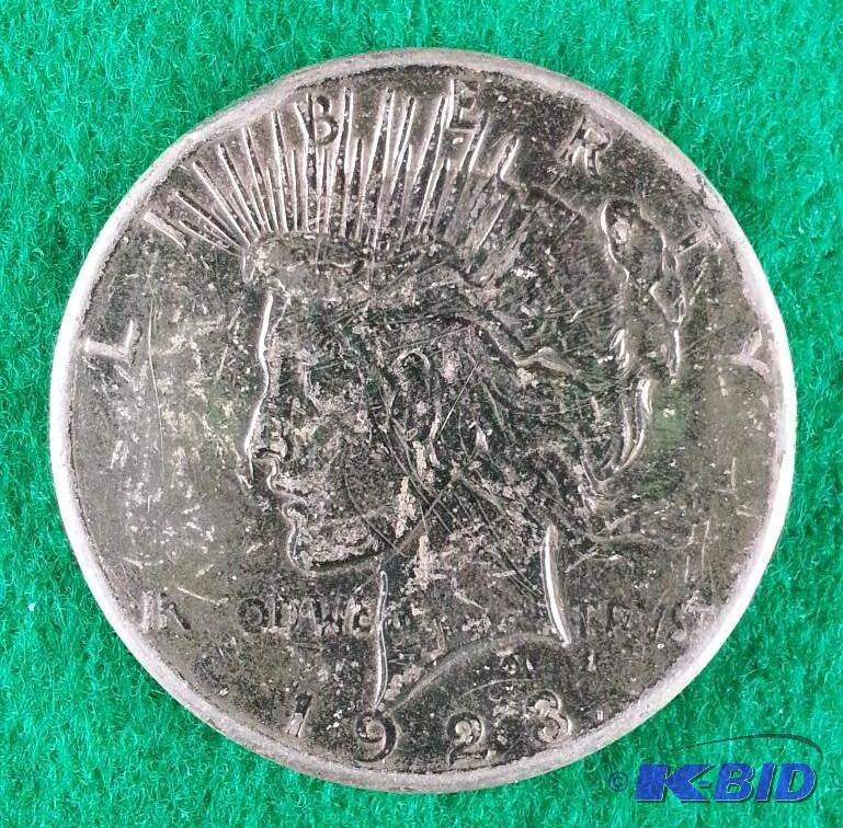 1923 S Peace Silver Dollar - Minted in San Fr...