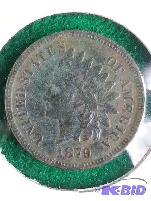 1879 Indian Head Cent - &quotLiberty&quot i...