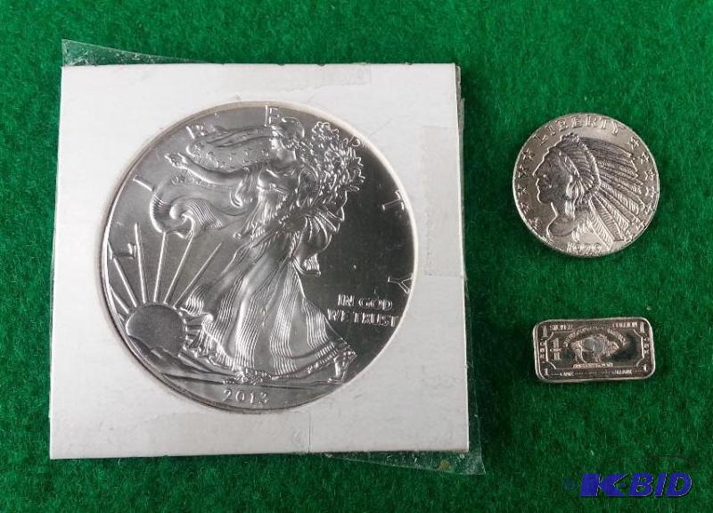 American Silver Eagle, 110th Ounce Indian Si...