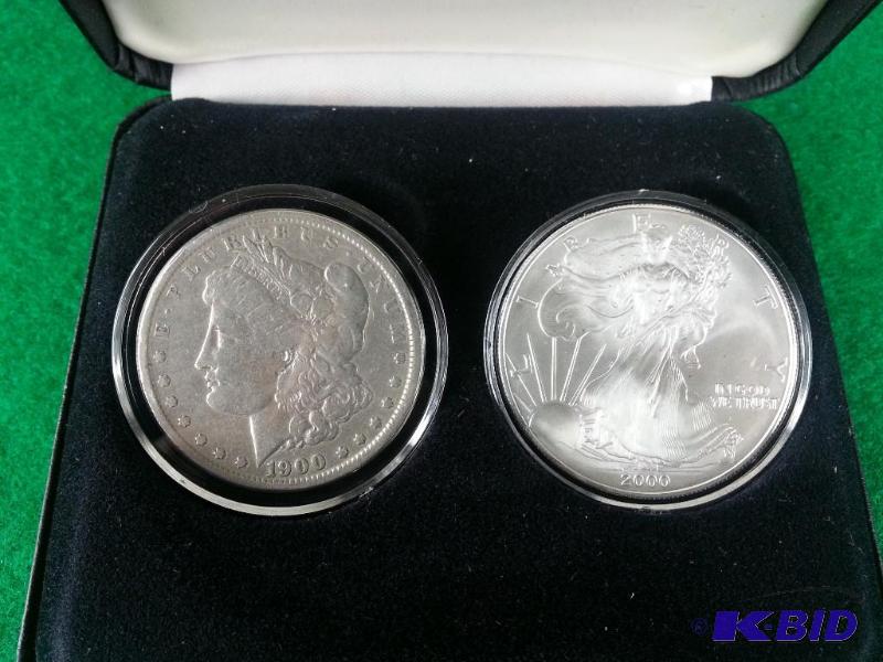 1900 - 2000 Millenium Silver Dollars Collecto...