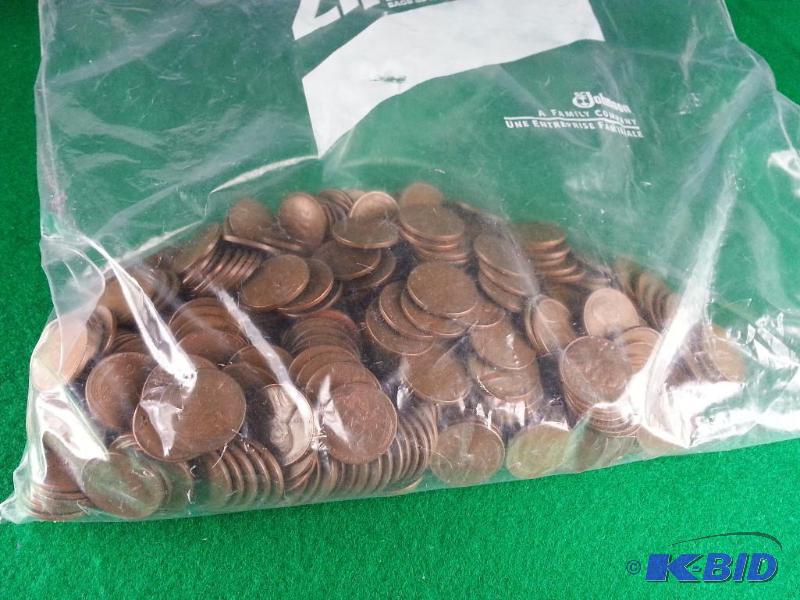 Lot of (413) Wheat Pennies. Unsearched by eit...