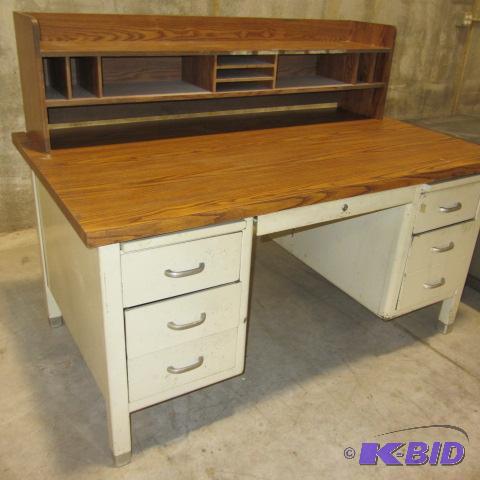 Metal Desk, Cubby