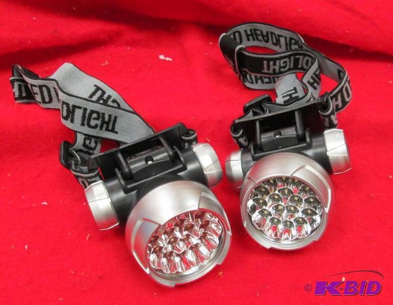 lot 118 image: 2 Led headlamps...