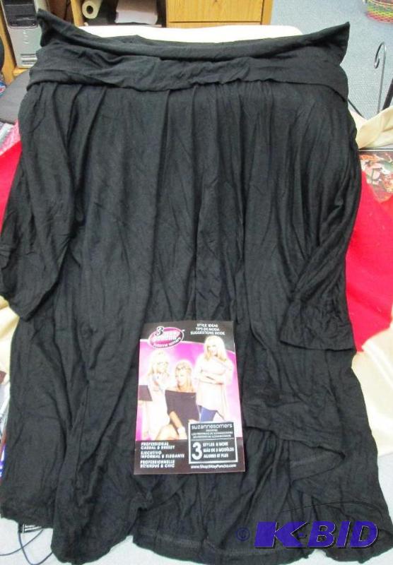 lot 170 image: 3 way Poncho in black size XL-3X...