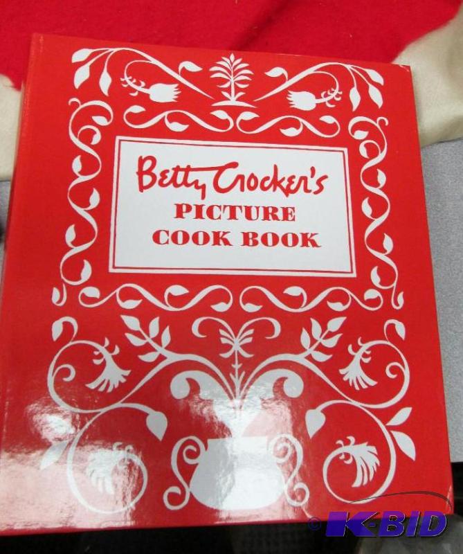 lot 180 image: Betty Crockers picture book cook book...