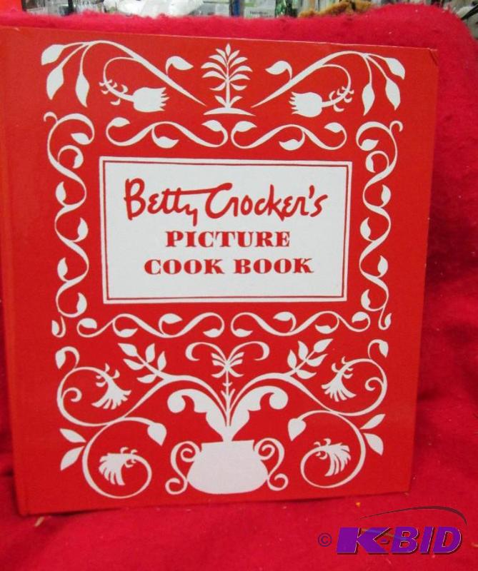 lot 182 image: Betty Crockers picture book cook book...