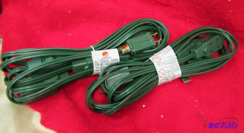 lot 191 image: Qty 2 Sierra electric Christmas tree extensio...