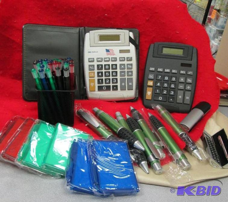 lot 193 image: Calculator with 2 small ones, Big display cal...