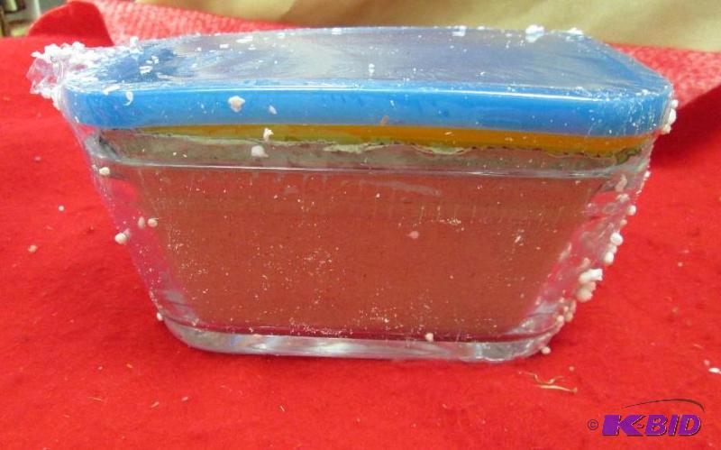 lot 4 image: 10pc heavy weight square bowl set 1-45oz bowl...