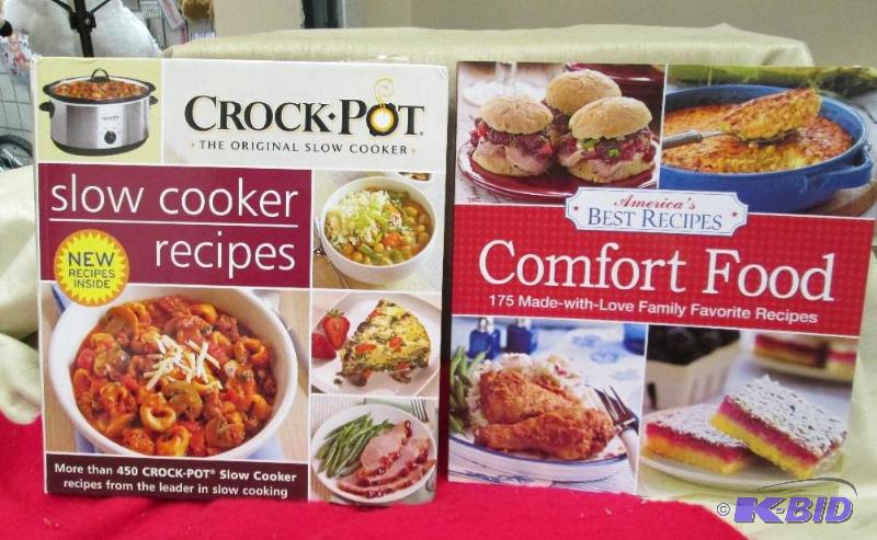 lot 64 image: Crock-pot Slow cooker recipes, and America be...