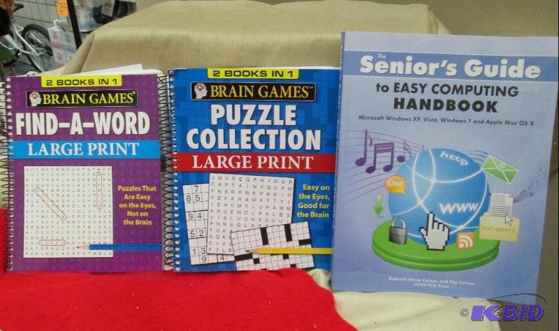 lot 68 image: Brain Games- find-a- work and puzzle collecti...