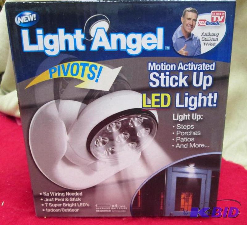 lot 78 image: Light Angel Motion Activated stick up LED lig...