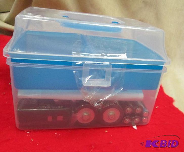 lot 92 image: Mega Battery Value Pack with organizer box...